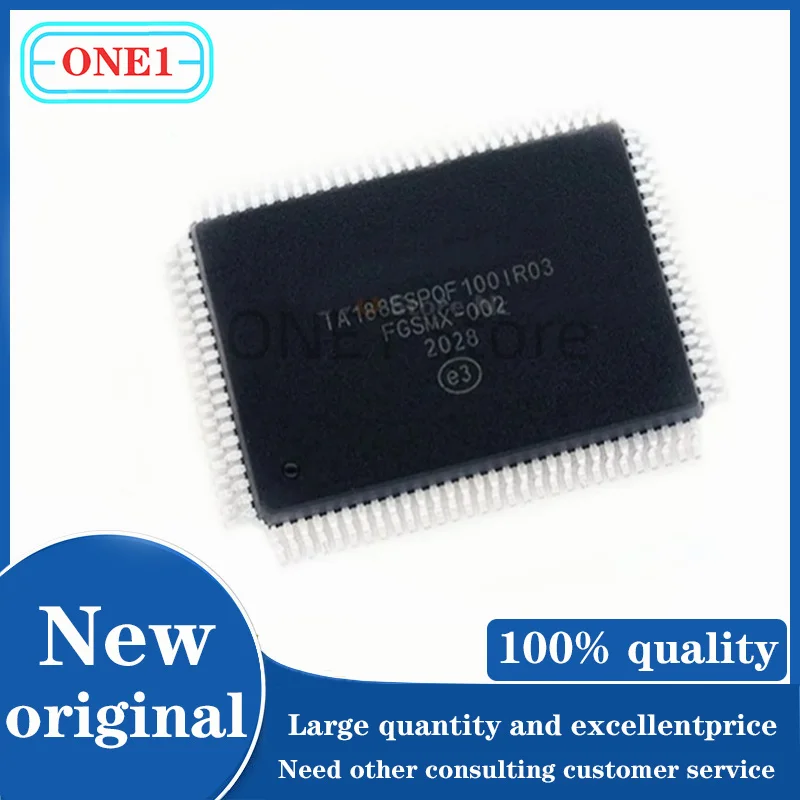 

1PCS/lot New original IA188ESPQF100IR03 IA188ES-PQF100I-R-03 IA188ES TQFP-100(14x20) Microcontroller Units (MCUs/MPUs/SOCs) ROHS