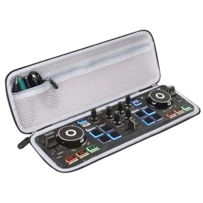 High Quality Portable Hard Shell EVA Storage Bag Waterproof DJ Controller Musical Case Black Fashionable Durable for Travel