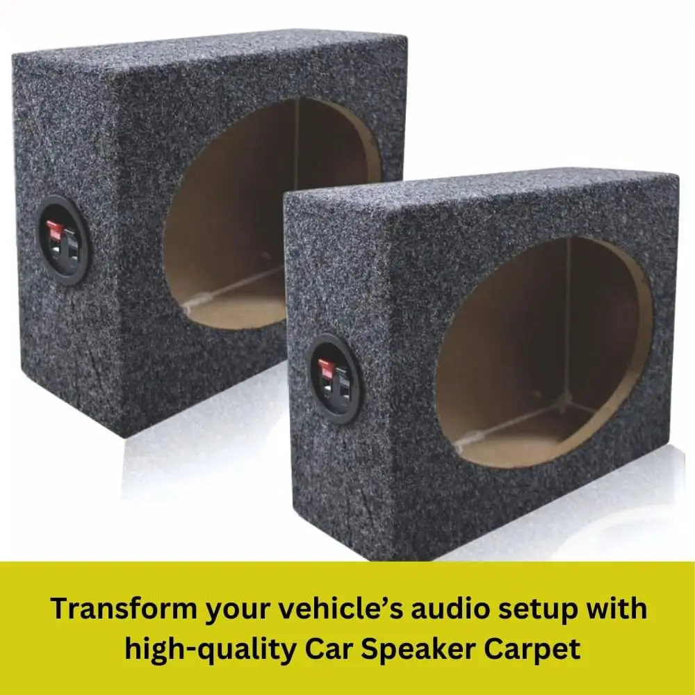 Automotive Interior Black Grey Speaker Box Carpet Length 1/2M Width 0.5M Sub Woofer Trunk Liner Felt Fabric Speaker Mesh Cloth