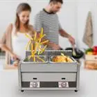 

Commercial Stainless Steel Countertop Gas Fryer Deep Fryer Propane Stainless Steel 12L