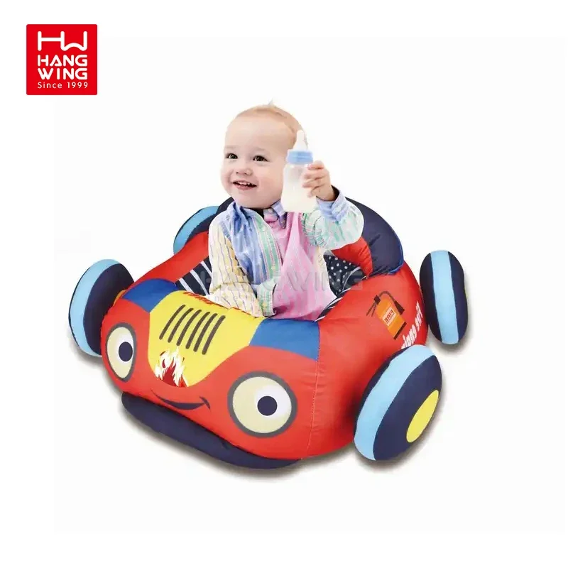 Baby Bouncer Car Sofa Chair Soft Toys Kids Cloth Sofa Baby Sitting Chair