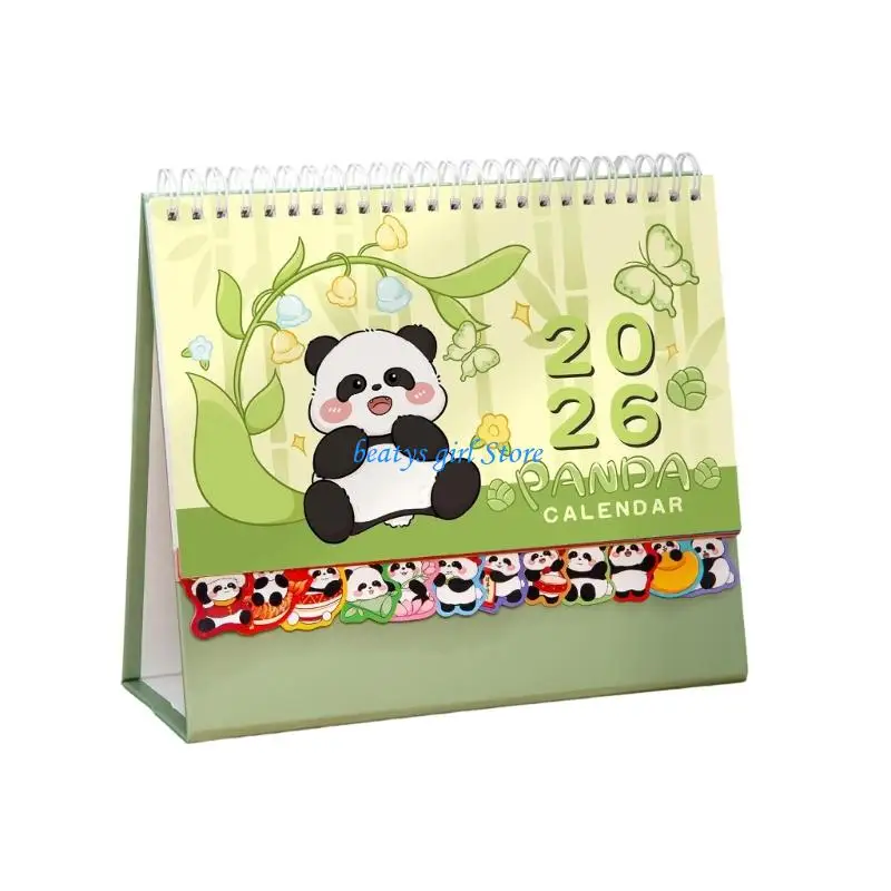 

C7AB 2026 Легкий ежедневник-календарь для работы, путешествий, учебы, прочные бумажные страницы, легко носить с собой, календарь