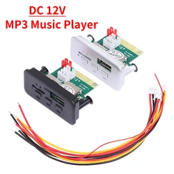 DC 12V MP3 Player Decoder Board Bluetooth 5.0 Lossless Format Music decoder Module Support USB FM TF AUX Car Radio