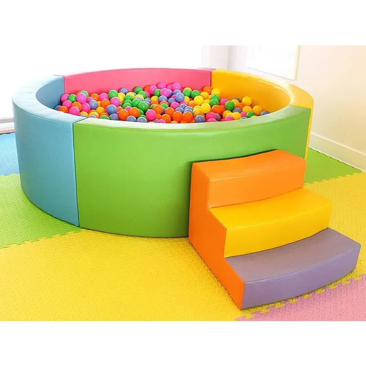 Escalador de puente de arco iris naranja personalizado, juegos suaves para niños, parque infantil y patio de juegos preescolar, equipo para fiestas al aire libre