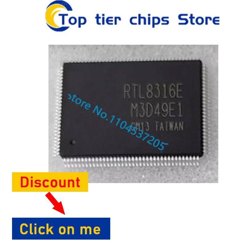 

5 шт./лот, новый оригинальный RTL8316E RTL8316E-CG RTL8316B-LF RTL8316 Qfp-128