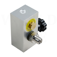 Original High Pressure Air Compressor Pump Maintenance Accessory Part Aluminum Valve Block Assembly 0-300bar 0-4500PSI 0-30MPA