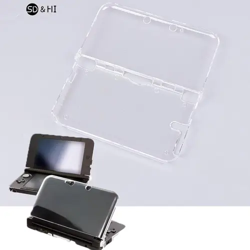 Funda rígida de cristal transparente para Nintendo 3DS XL LL N3DS 3DS LL