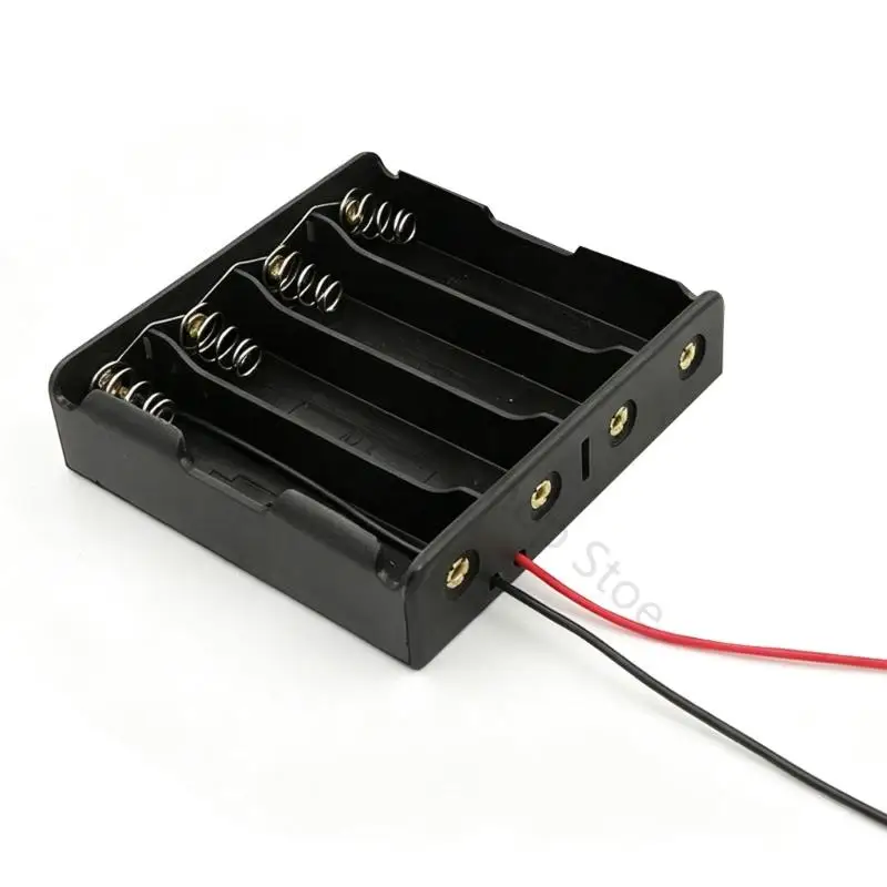 96BA 18650 Battery Case with Cover for Cell Pack Wiring Project Use