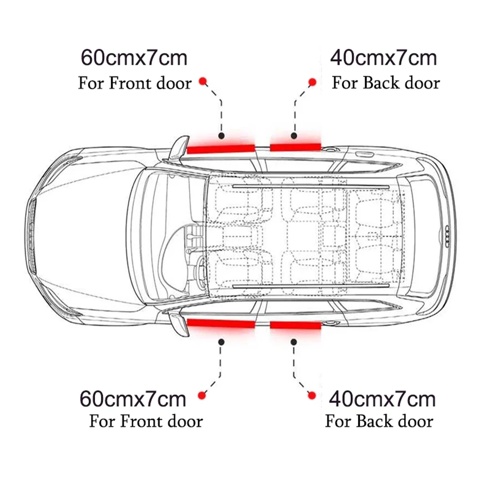 4Pcs ​For Hyundai Tucson JM TL NX4 2008 2016 2017 2019 2020 2022 Accessories Car Door Sill Scuff Plate Carbon Fiber Stickers