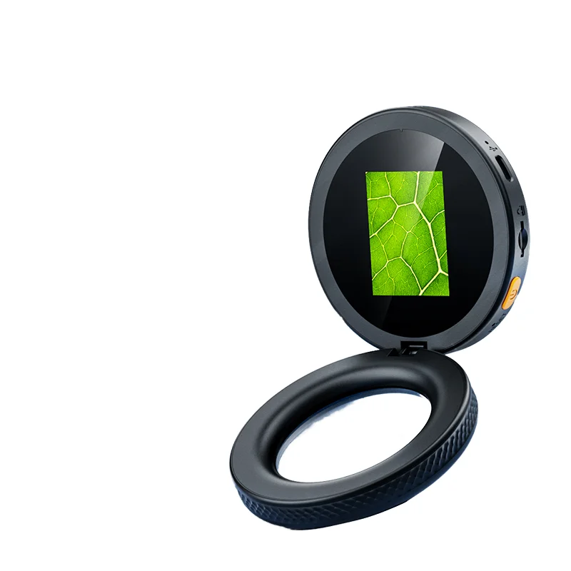 

365 Pocket Digital Microscope 500x magnifying glass with autofocus lens 8 Light Emitting Diode screen magnifying glass