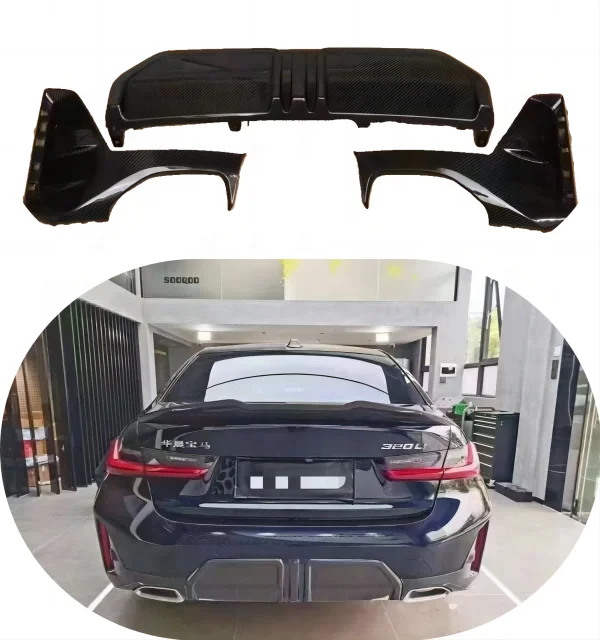 

Rear Bumper Lip Diffuser for 2023 3 Series G20 Sport Carbon Fiber Diffuser