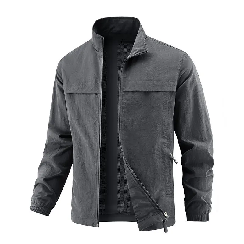 

Новая мужская спортивная куртка 2026 года: повседневная одежда для езды на велосипеде, легкая верхняя одежда с длинными рукавами из вельветовой ткани