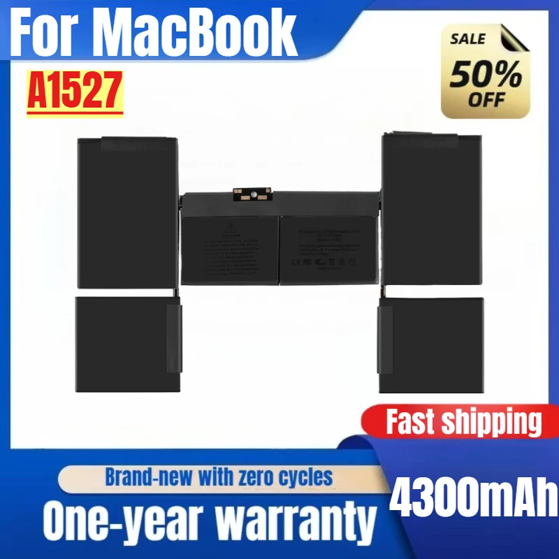 

Laptop Battery A1527 For MacBook Pro 12 "A1534 2015 New Arrival High Capacity Battery High Quality Replacement Battery