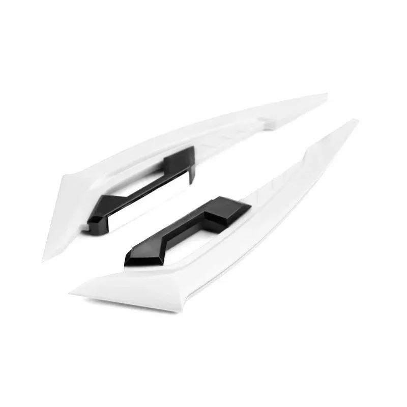18CM Carenatura anteriore moto Winglets 1 paio Spoiler laterali universali Adesivo ala dinamica Winglet moto aerodinamico
