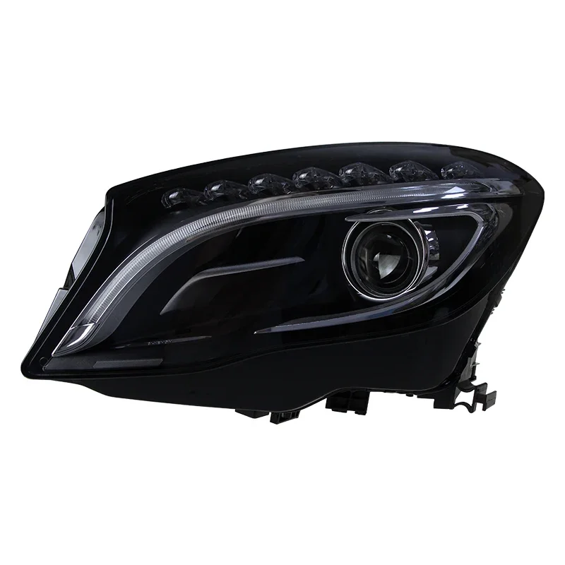 Sewiyolin سيارة DRL LED مجموعة مصابيح أمامية لبنز GLA 200 260 220 W156 2015-2019 الضباب DRL الفرامل بدوره مصباح إشارة التوصيل والتشغيل