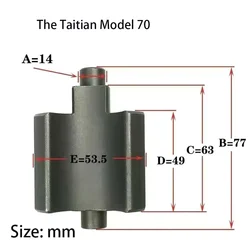 Chiave pneumatica a cannone pneumatico Strike Block nuovi accessori originali chiave pneumatica Strike Block blocco eccentrico