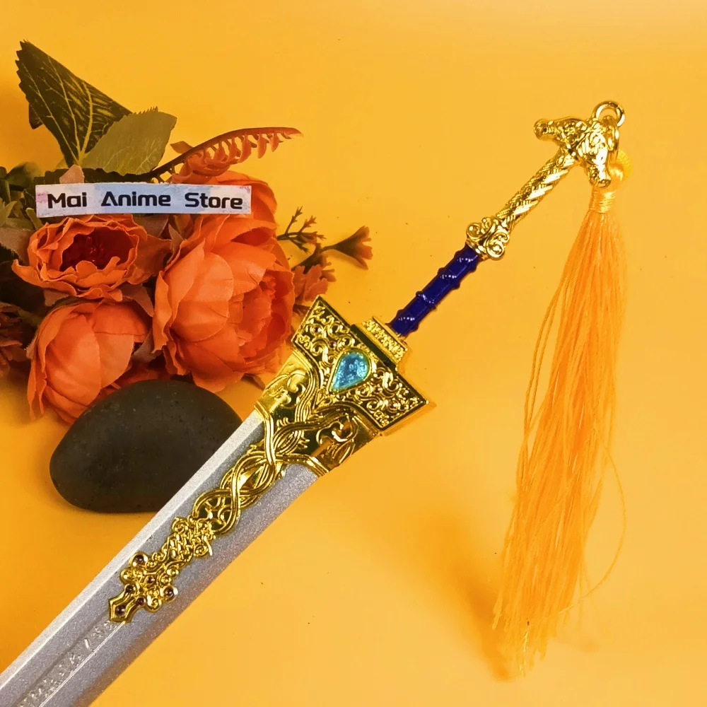 8.6inch Metal Elden Katana Anime Ninja Knife Real Size Japanese Katana Steel Royal Greatsword Original Samurai Sabre Toy Gift