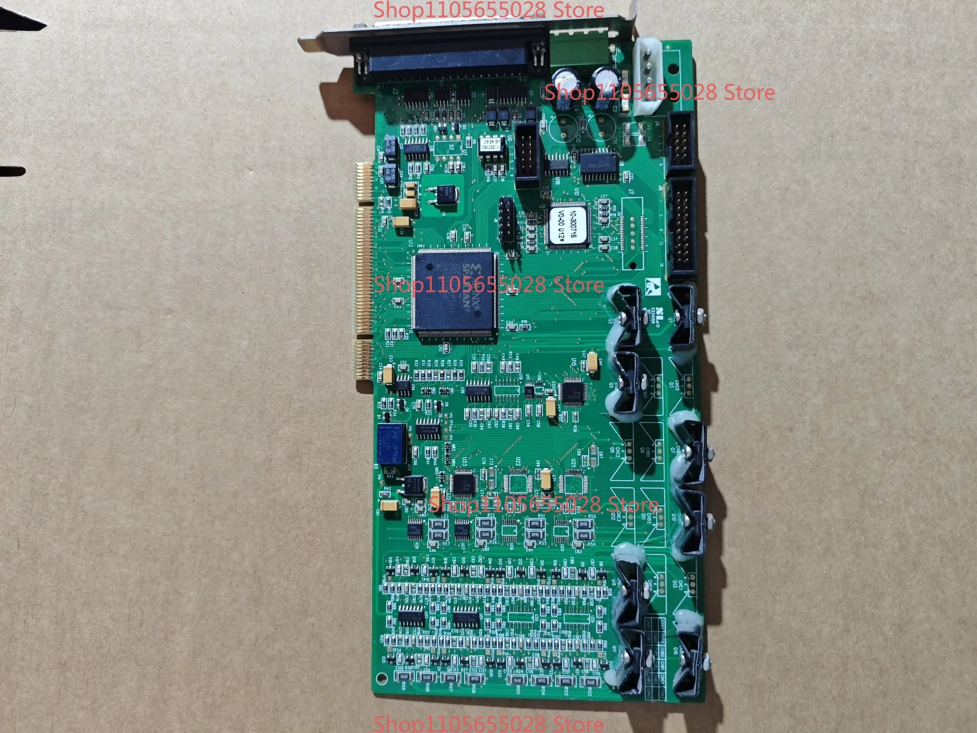 For PCI-8403/32 Data Collection Card, Green PCB, XILINX Spartan Chip, PCI Interface, 32-way Acquisition