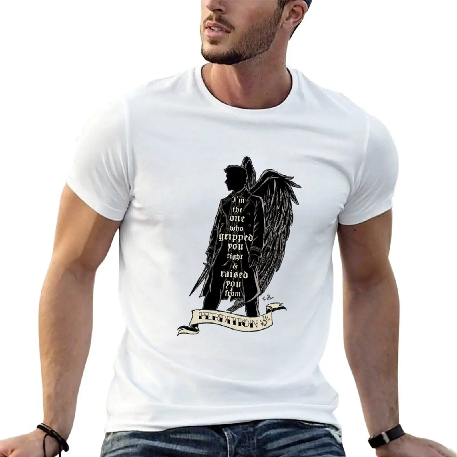 

Perdition T-Shirt t shirt man luxury anime t shirts oversize T-Shirt