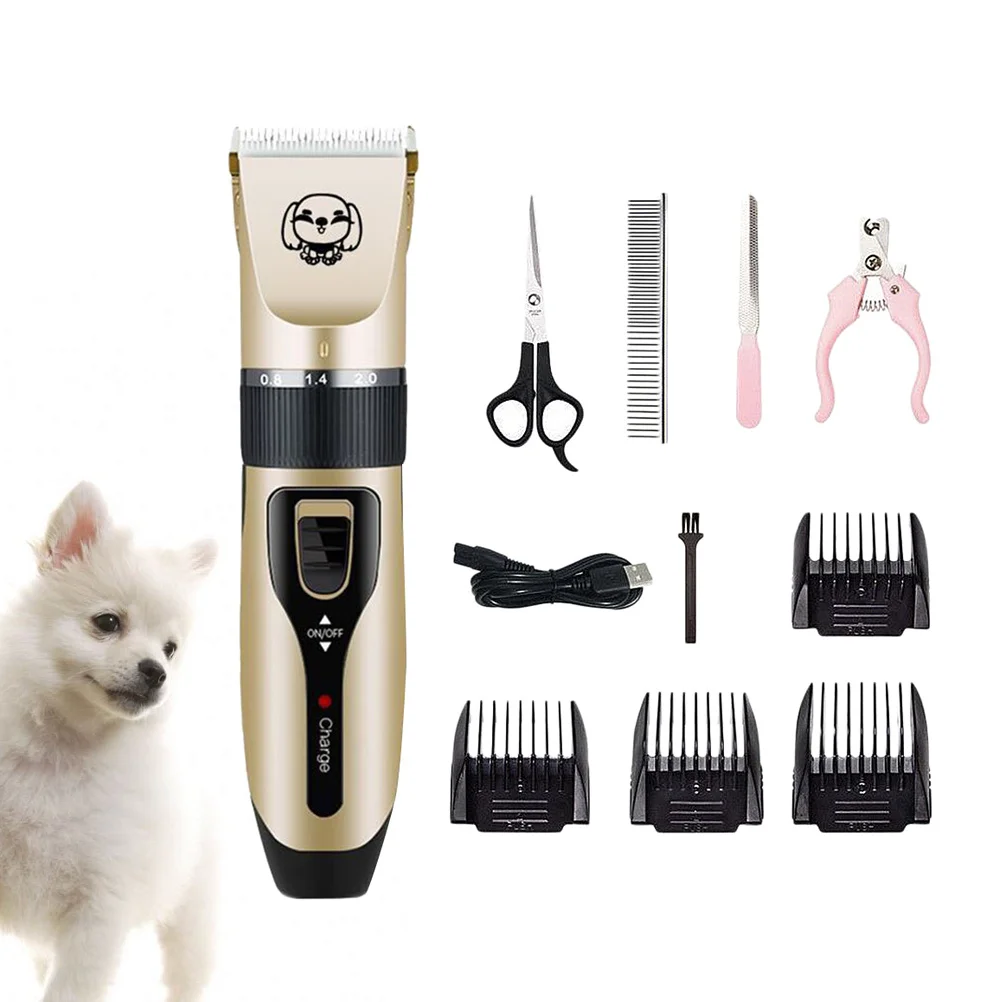 

4Pcs Pet Clippers for Dogs Professional Electrical Grooming Tool Safe Ceramic Head No Skin Hurt Stable Endurance