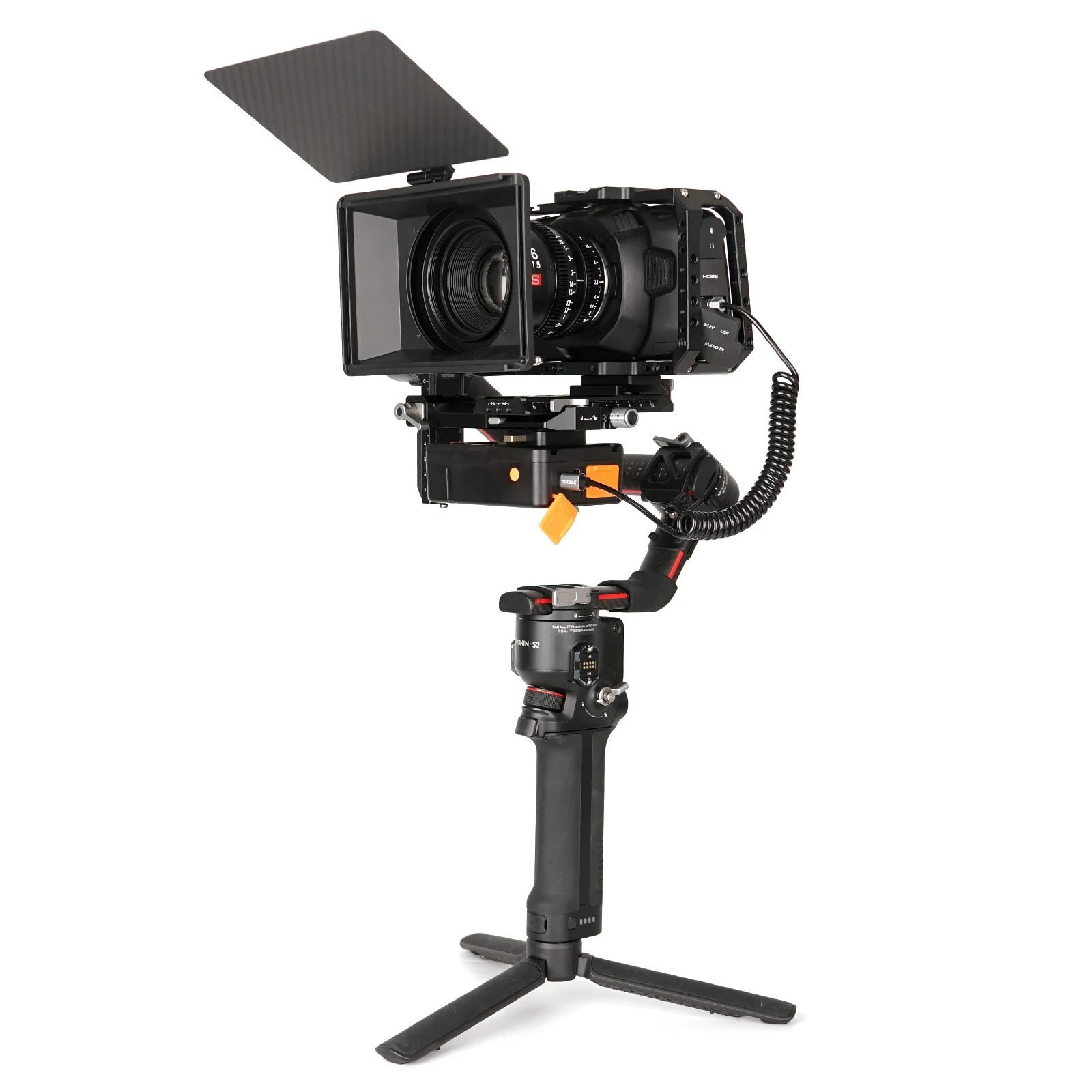 ZGCINE VR-04 V-Mount Batterieplatte für DJI Ronin S2/S3 Stabilisator Kamera-Zubehör V-Mount Batterie V-Lock Plattenadapter – Detail 6