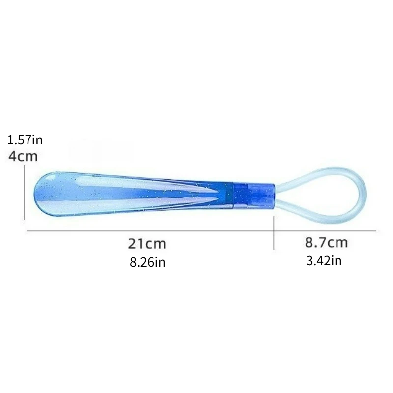 Short Shoe Horn | Strong Plastic Slip-On Helper | Effortless Use for Seniors & Pregnant Women | Portable Travel Essential