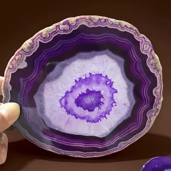 Big Natural Crystal Slice Agate Slice Geode SLAB Crystal Mineral Coaster Healing Home Decoration DIY Jewelry Pendant Gifts
