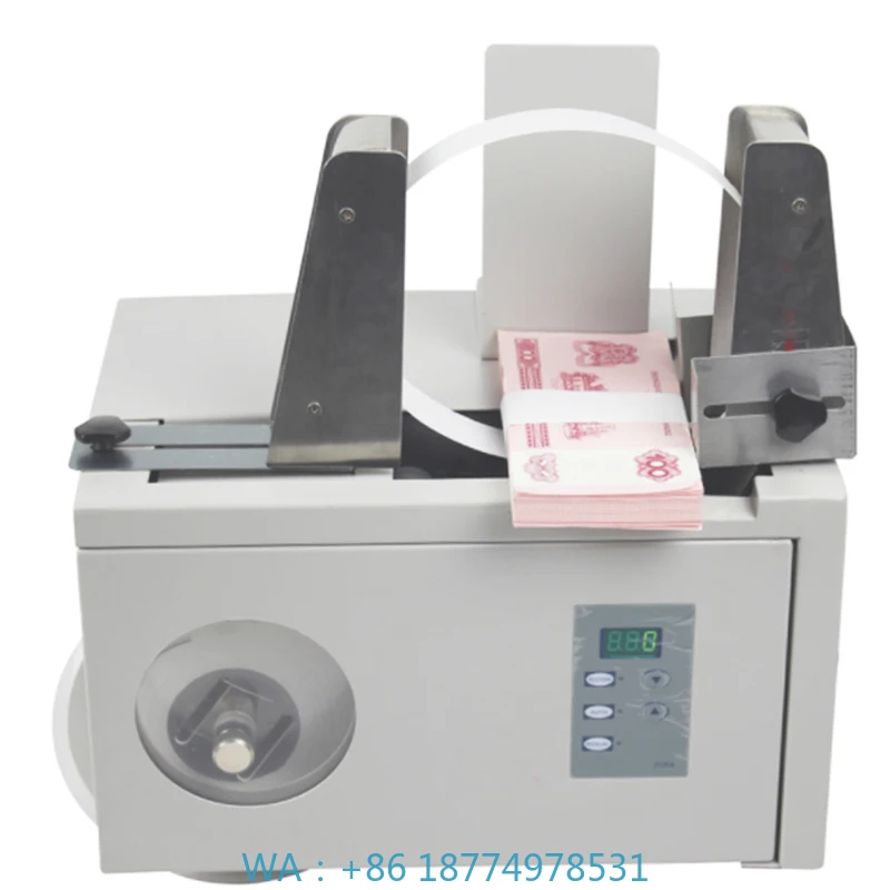 v Coin Bundling Machine With CE Automatic Banknote Bundling Machine
