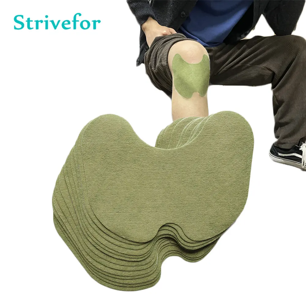 

24pcs New Wormwood Knee Patch Joint Muscle Analgesic Massage Hot Sticker Rheumatoid Arthritis Pain Relief Medical Plaster BT0080