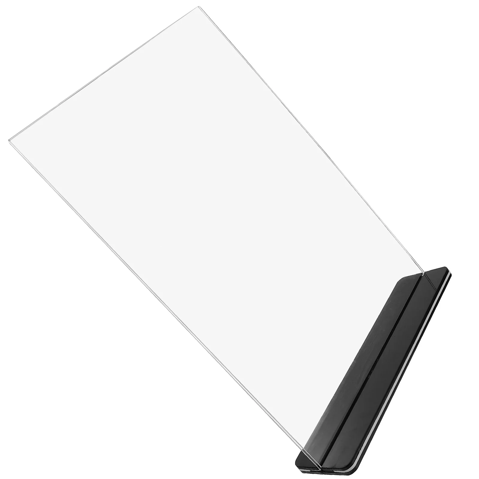 

Acrylic Display Board Sign Holder Poster Large Stand Welcome Wedding Desktop Menu Rack The