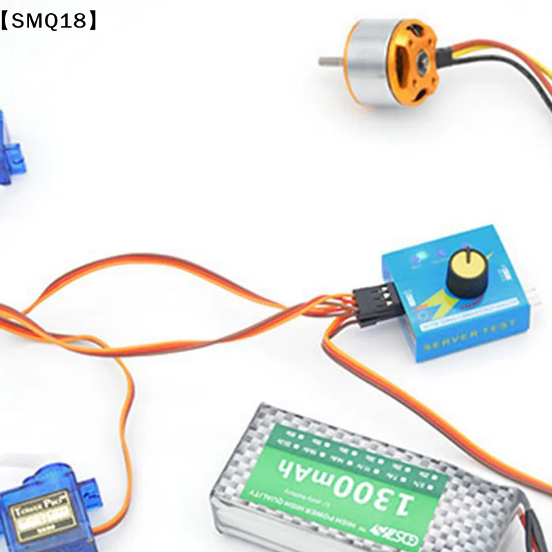 Multi Servo Tester 3CH ECS Consistency Speed Controler Power Channels CCPM Meter For Rc Drone Car Boat Airplane ModelsHYMO934