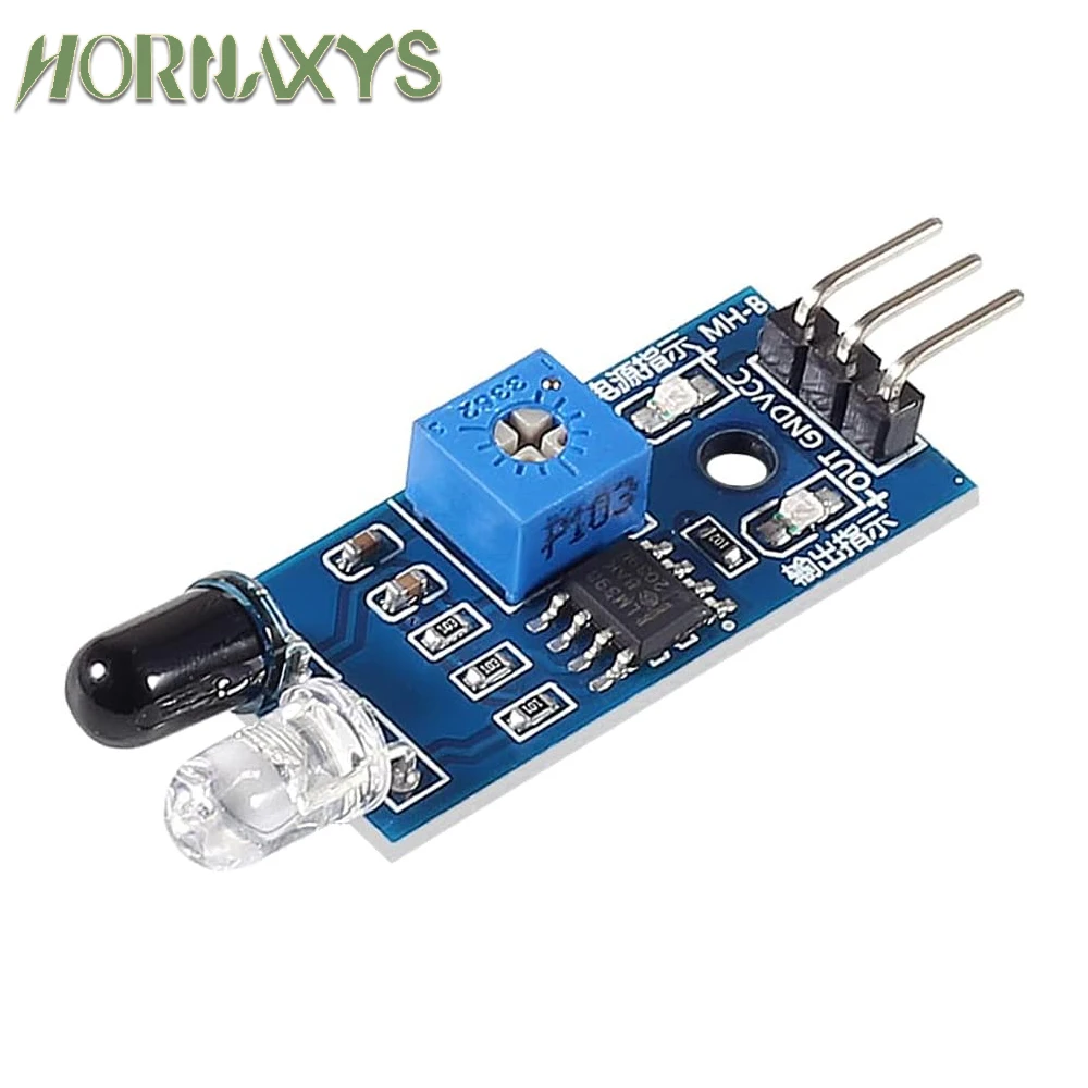 10/20pcs IR Infrared Obstacle Avoidance Sensor Module For Arduino DIY Smart Car Robot 3-wire Reflective Photoelectric New