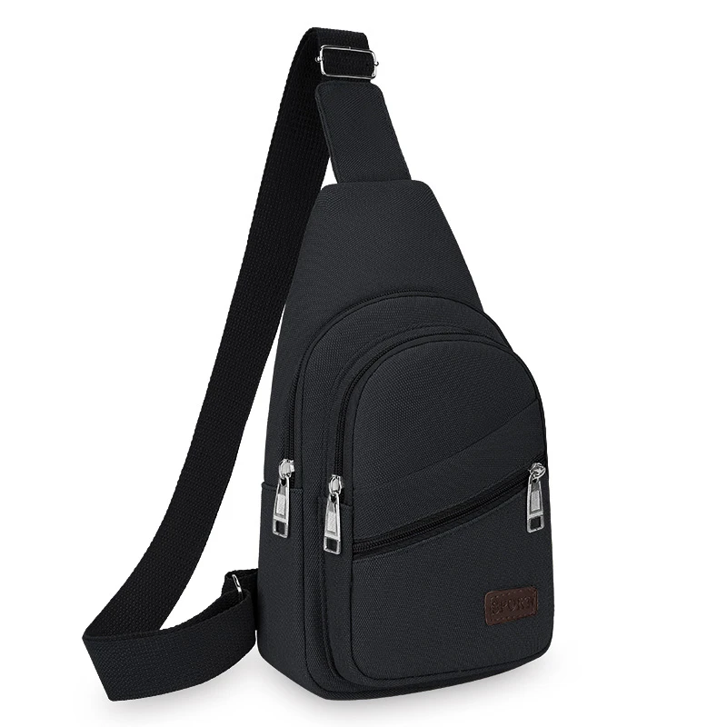 Men's Crossbody Bag, Shoulder Bag, Chest Bag, Easy to Carry, Suitable for Daily Work, Leisure and Travel, with Multiple Colors