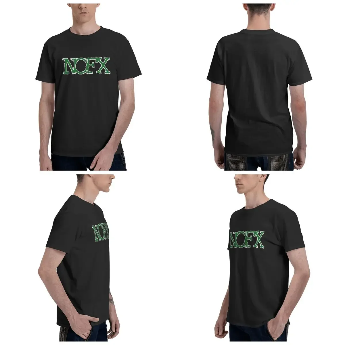 Nofx Band Final Tour Skull 100% Cotton T-Shirt Men'sFashion T Shirts Men O-Neck Short Sleeve S-6XL