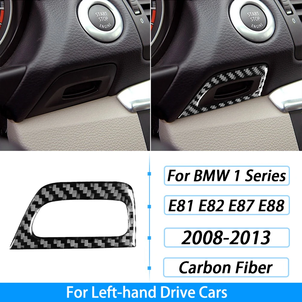 Voor BMW 1 Serie E81 E82 E87 E88 2008-2013 Koolstofvezel Stickers Automatische Versnellingspook Centrale Bedieningspaneel Power venster Lift