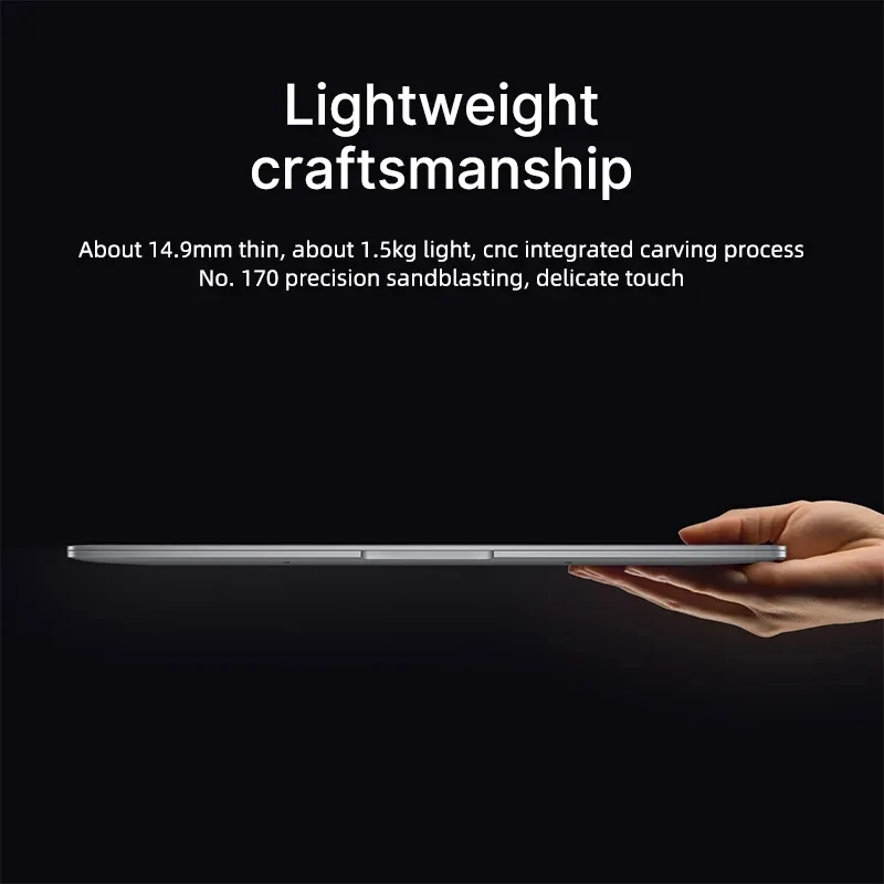 2022 Xiaomi Book Pro 14 Laptop i5-1240P MX550/i7-1260P RTX2050 16GB 512GB Notebook 14Inch 2.8K 90Hz OLED Touch Screen PC Netbook