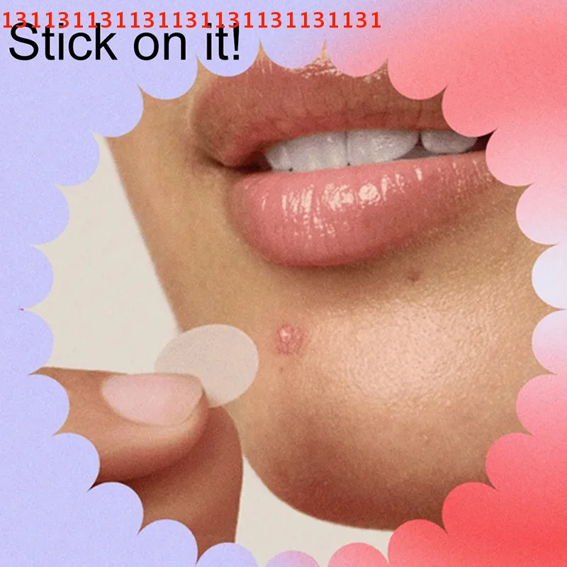 144pcs Hydrocolloid Lip Blister Patch Mouth Cold Sore Healing Stickers Skin Care Patches for Lip Care Cold Sores Mouth Blister