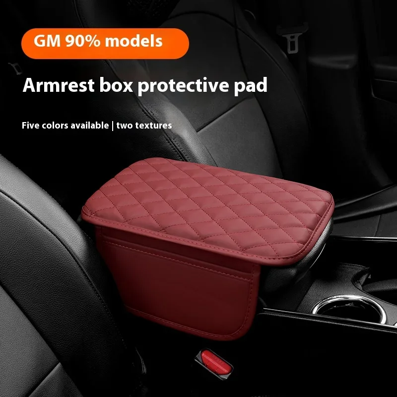 For Jaguar Xf Car Interior Accessories Armrest Box Height Increase Pad Storage Bag Center Console Protector Cover Accessories