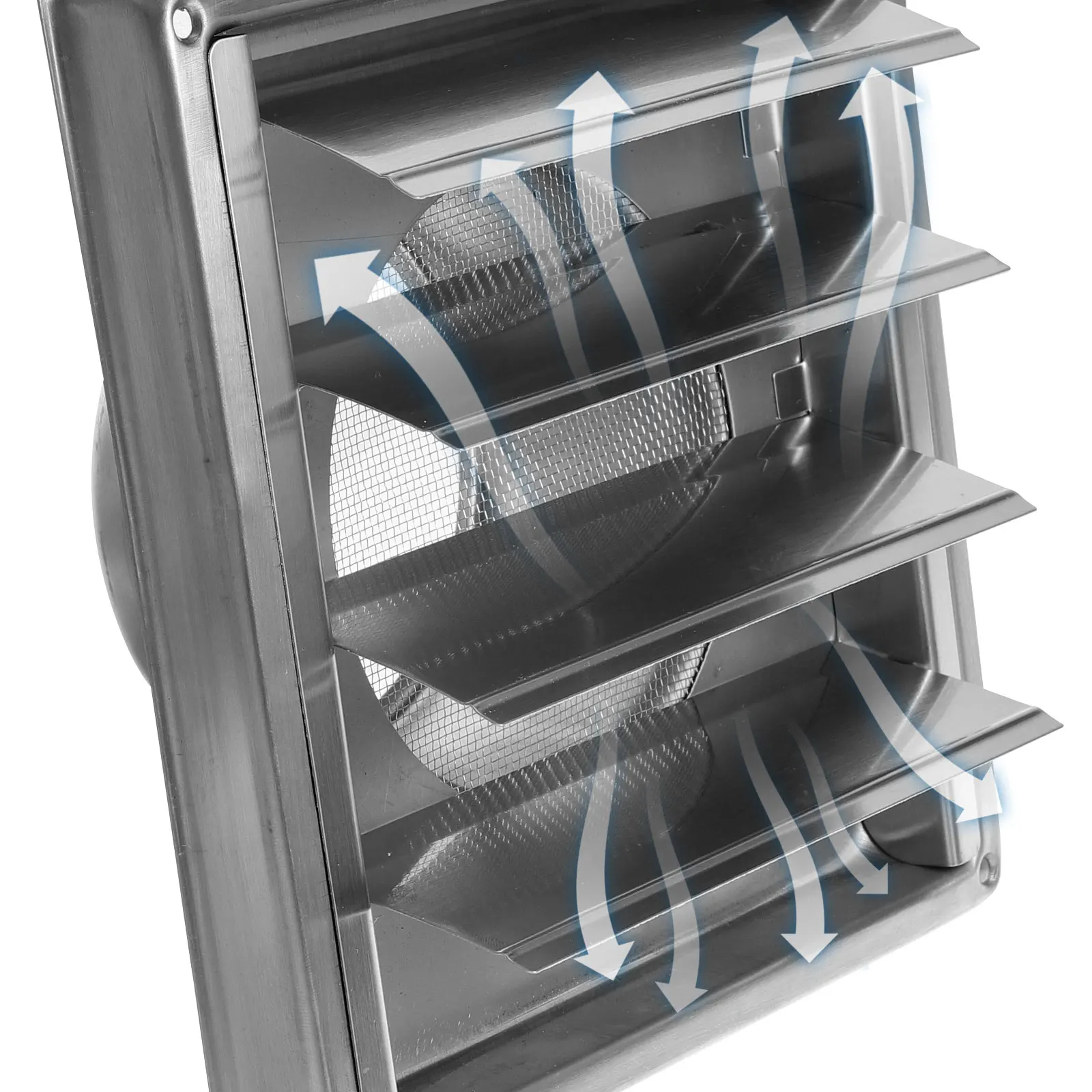 

Stainless Steel Ventilation Hood Grille Cover Air Vents Outdoor Dryer Metal Modern Wall Exhaust Covers