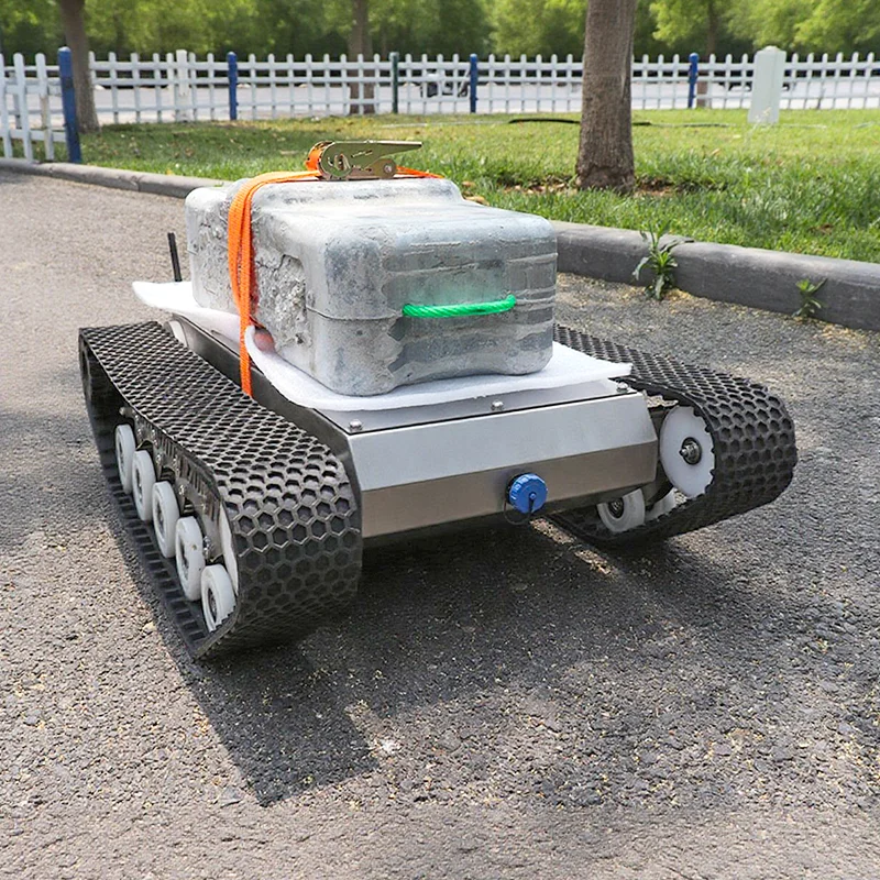 All Terrain Vehicle Tracked Off-Road Vehicle Mini Robot Tank Chassis