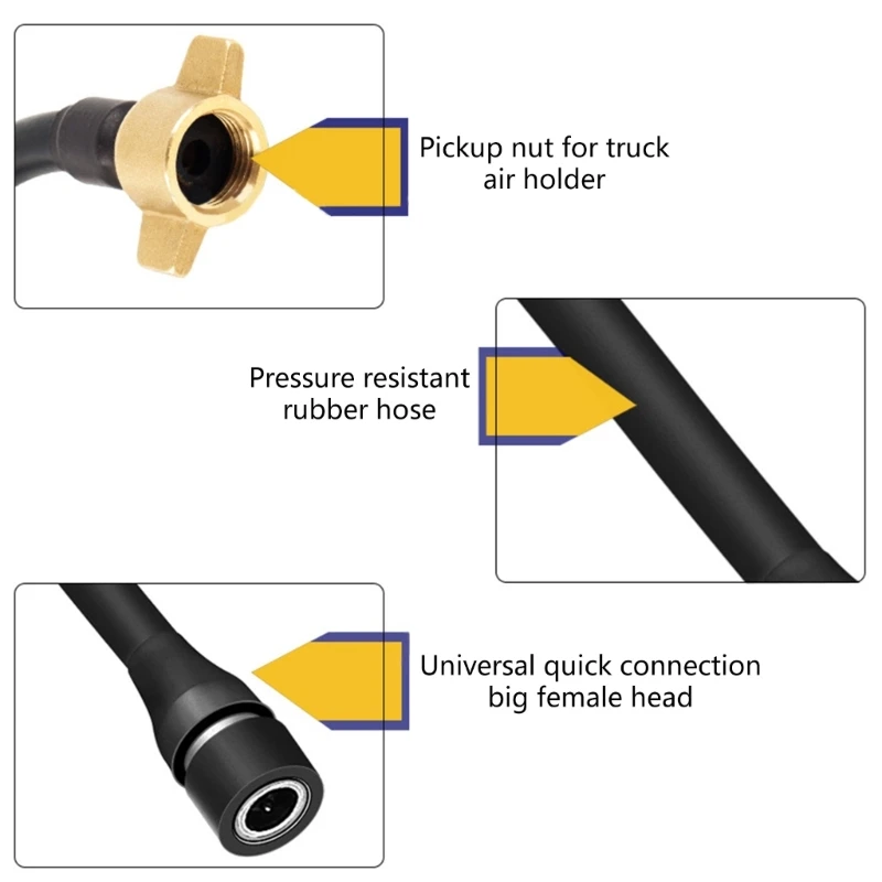 Industrial-grade Connecting Pipe Air Intake Connector Pipe 3-layer Material Made Dropship