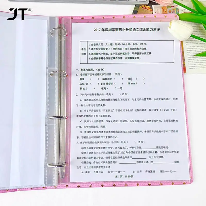 2 4 6 9 Pockets PVC Free 10 Pack A4 Photo Album Clear Sleeves Toploader Photocard Postcard Binder Sheets Refill Pages