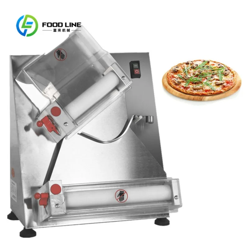 16 12 Inch Automatic Electronic Pizza Dough Roller Sheeter Pizza Dough Sheeter Machine/pizza Dough Sheeter Customized