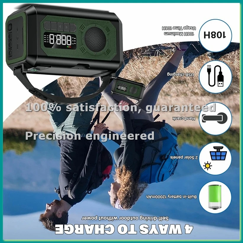radio-meteo-d'urgence-12000-mah-radio-a-manivelle-radio-solaire-portable-am-fm-avec-lampe-de-lecture-b-tces