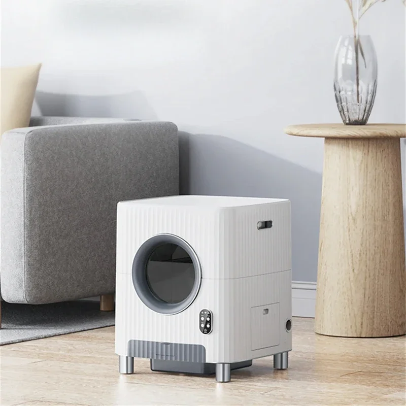 

Smart cat litter box cat toilet fully enclosed induction hatch APP with camera fully automatic oversized deodorization new