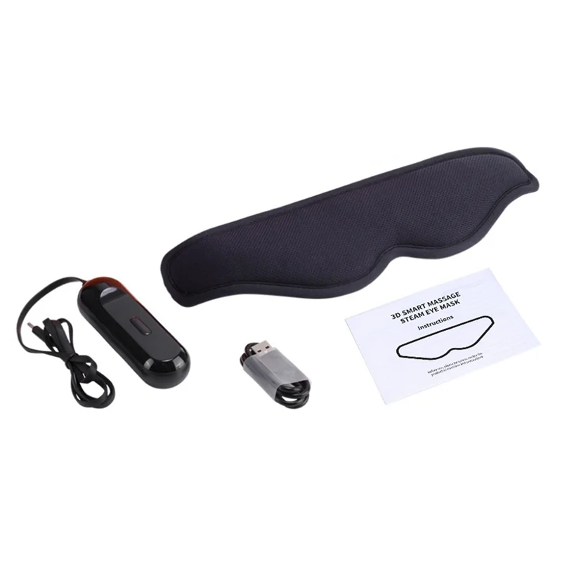 A01V-Eye Relief Eye Massager Sleep Blackout قناع عين جهاز ذكي لحماية العين ضغط ساخن تحسين النوم