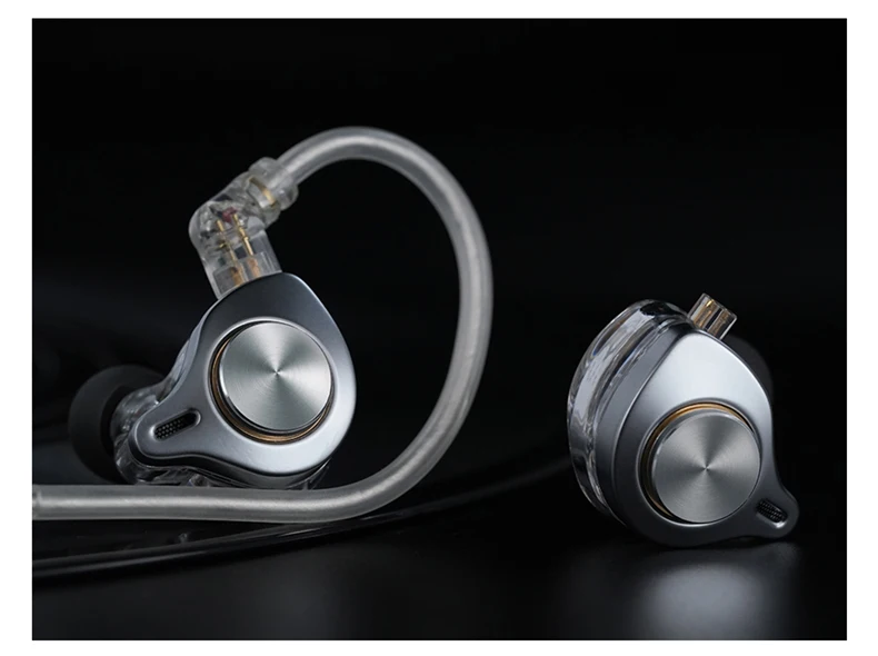 SGOR Luna Broad-Spectrum-Vollband-Planar-IEM-Kopfhörer, empoweriert durch hochreines, sauerstofffreies Kupfer, dick versilbertes Kabel – Detail 15