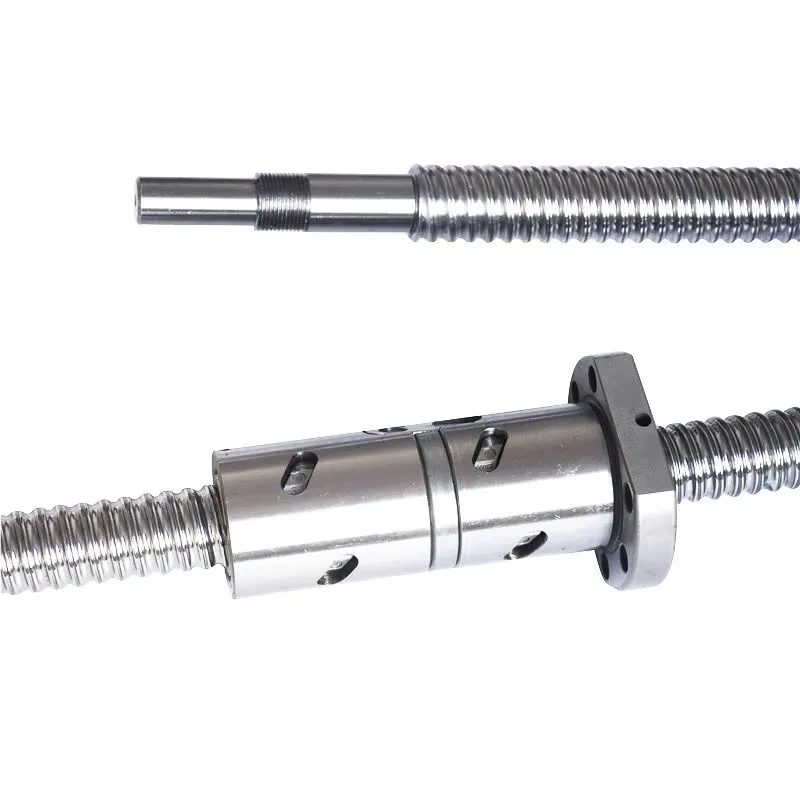 DFU1605 C5 الكرة اللولبية تشكيله DFU 1605 BallScrew مخصص طول الأسطوانة Ballscrew مع كرة مزدوجة الجوز لقطع التصنيع باستخدام الحاسب الآلي