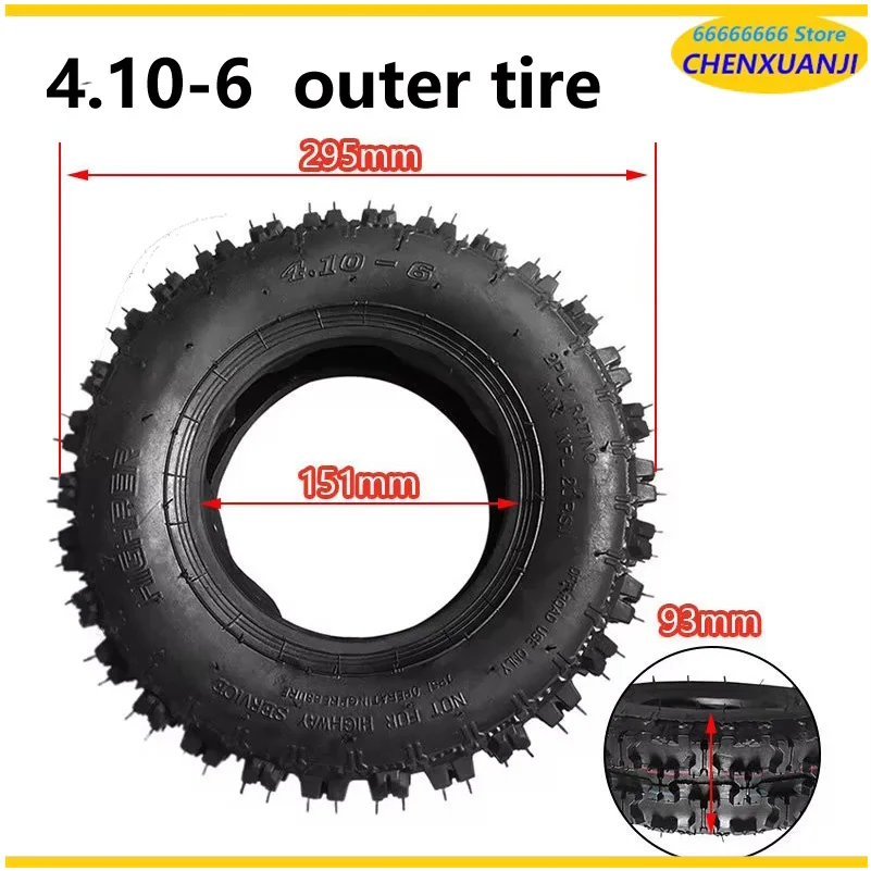 4.10/3.50-6  4.00-6 13x5.00-6 Tires 13 inch handcarts, go karts, electric scooters, motorcycles 4.10/3.50-6 tire replacement