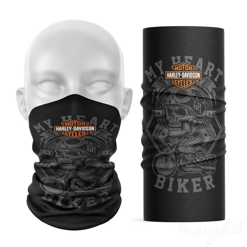 Bandana-Fahrmaske, Vollgesichts-Sonnenschutz für Outdoor-Aktivitäten, Sport-Magic-Armor-Tasche, Nackenschutz für Harley Davidson, Schutzausrüstung zum Fahren
